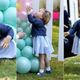 Image for article titled Royal Baby Fashion Report: George and Charlotte Lean Into Their Ghost Child Aesthetic